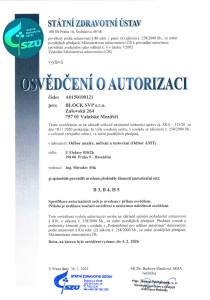 Block CRS - Certifications
